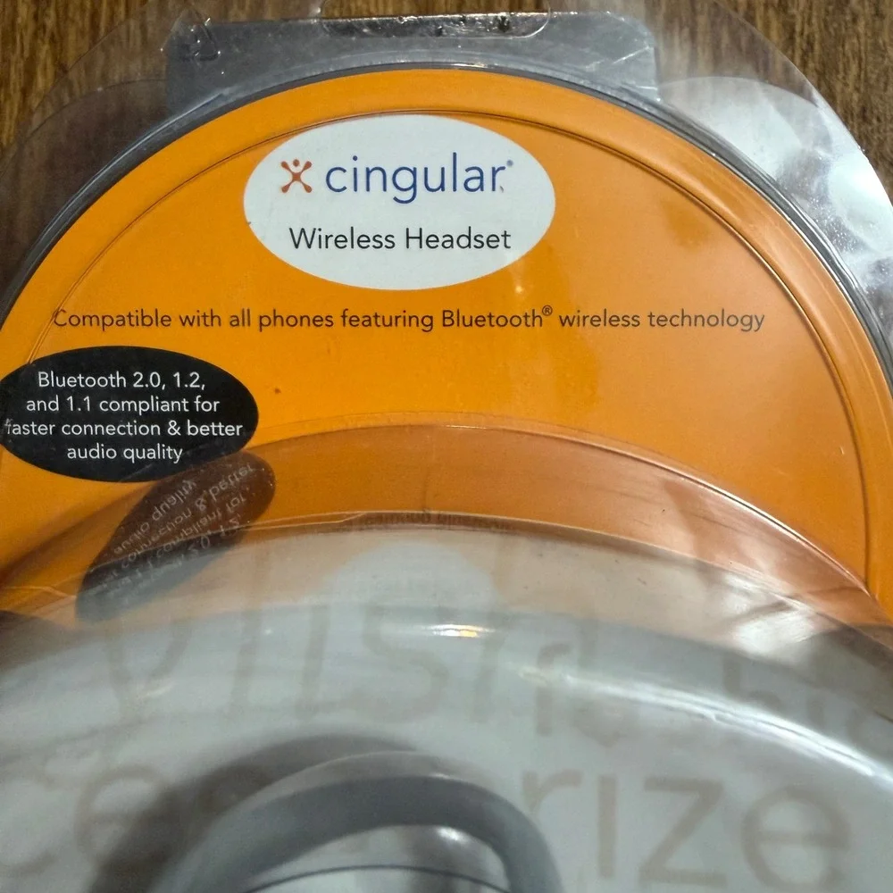 Motorola Wireless Headset Unisex OS Cannon Grey H550 Bluetooth Cingular NIB